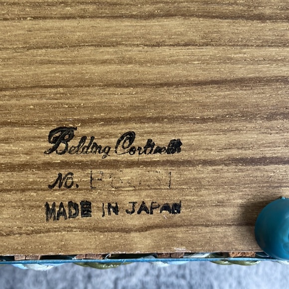 Mid-century Belding Corticelli Sewing Box - Made in Japan - Picture 12 of 12